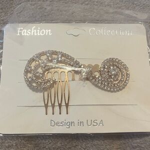 Gold Hair Comb